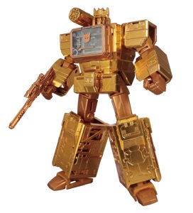 Golden Lagoon Soundwave Generations action figure