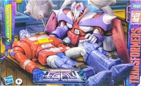 A Hero Is Born Orion Pax Alpha Trion 2 Pack Legacy Series action figure
