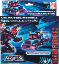 Disguise 2000 Universe Scourge leader-class-velocitron-speedia action figure