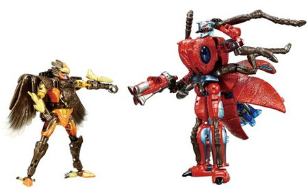 Airazor Vs Predacon Inferno Bwvs 07 action figure