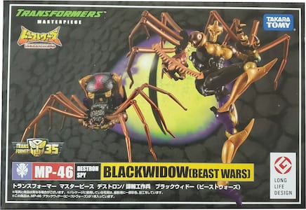 Blackwidow Beast Wars Mp 46 action figure
