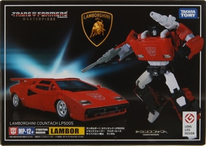 Lambor Sideswipe Anime Color Edition Mp 12 Transformers Masterpiece action figure
