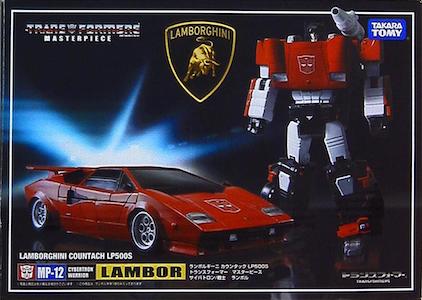 Lambor Sideswipe Mp 12 action figure