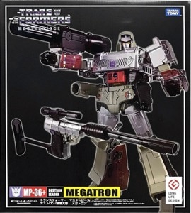 Megatron Orange Barrel Plug Mp 36 action figure