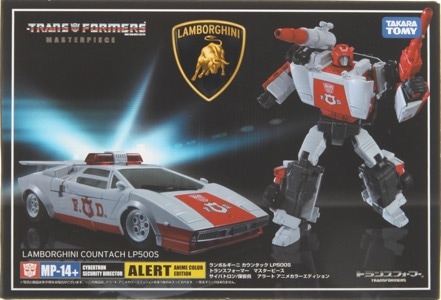 Red Alert Anime Color Edition Mp 14 Transformers Masterpiece action figure