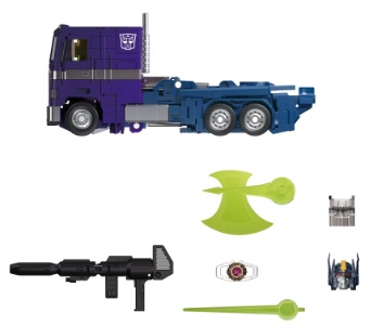 Shattered Glass Optimus Prime action figure