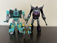 Rodimus Sideswipe And Decepticon Whisper action figure
