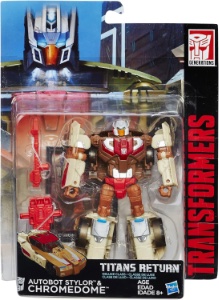 Autobot Stylor Chromedome Titans Return action figure