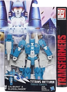 Caliburst Slugslinger Titans Return action figure