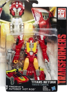 Firedrive Autobot Hot Rod Titans Return action figure