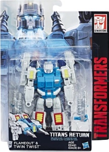Flameout Twin Twist action figure