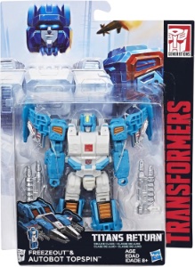 Freezeout Autobot Topspin action figure