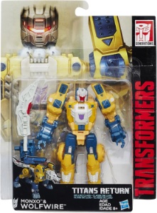 Monxo Wolfwire Titans Return action figure