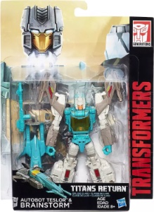 Autobot Teslor Brainstorm Titans Return action figure