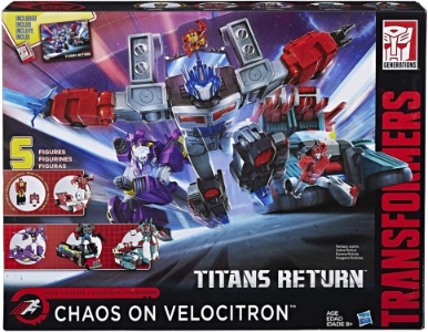 Chaos On Velocitron Titans Return action figure