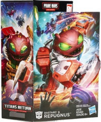 Dastard Repugnus With Solus Prime action figure
