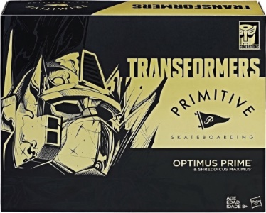 Primitive Skateboarding Optimus Prime action figure