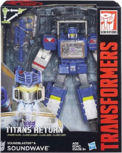 Soundblaster Soundwave action figure
