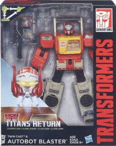 Twin Cast Autobot Blaster action figure