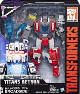 Blunderbuss Broadside Titans Return action figure