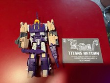 Decepticon Hazard Blitzwing Titans Return action figure