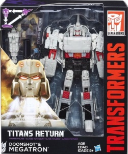 Doomshot Megatron Titans Return action figure