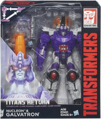 Nucleon Galvatron action figure