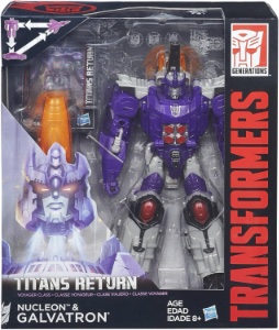 Nucleon Galvatron Titans Return action figure