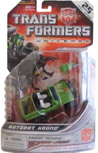 Autobot Hound With Ravage action figure