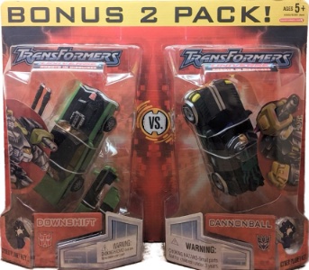 Downshift Vs Cannonball action figure