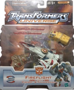 Fireflight With Firebot Thunderwing Universe action figure