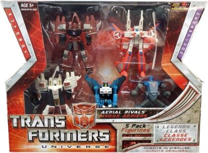 Aerial Rivals 5 Pack Universe action figure