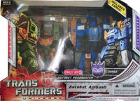 Autobot Roadbuster Vs Dirge action figure