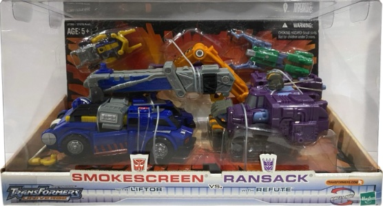 Smokescreen Vs Ransack Universe action figure