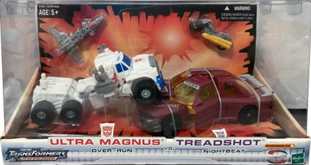 Ultra Magnus Vs Treadshot action figure