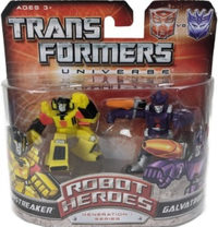 Sunstreaker Vs Galvatron action figure