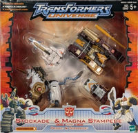 Stockade Magna Stampede With Prowl Terradive action figure