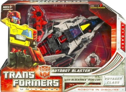 Autobot Blaster Universe action figure