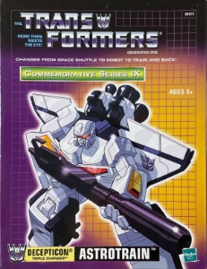 Astrotrain Vintage G1 Reissue action figure