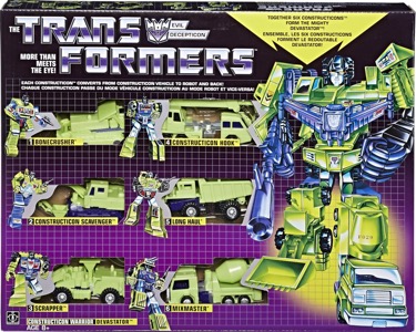 Devastator Vintage G1 Reissue action figure