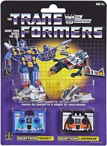 Frenzy And Laserbeak Vintage G1 Reissue action figure
