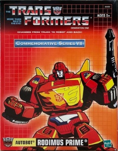 Rodimus Prime Vintage G1 Reissue action figure