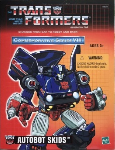 Skids Vintage G1 Reissue action figure