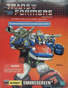 Smokescreen Vintage G1 Reissue action figure