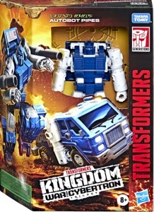 Pipes War For Cybertron Kingdom action figure