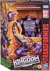 Predacon Scorponok War For Cybertron Kingdom action figure