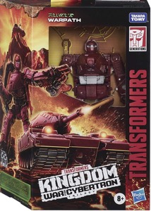Warpath War For Cybertron Kingdom action figure