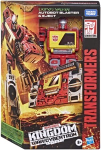 Blaster Eject War For Cybertron Kingdom action figure