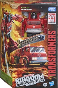 Inferno War For Cybertron Kingdom action figure