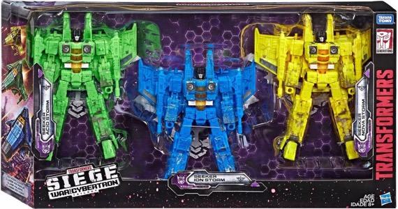 Seekers 3 Pack War For Cybertron Siege action figure